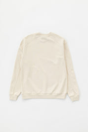 Q SERIES CREWNECK - WHITE SWAN