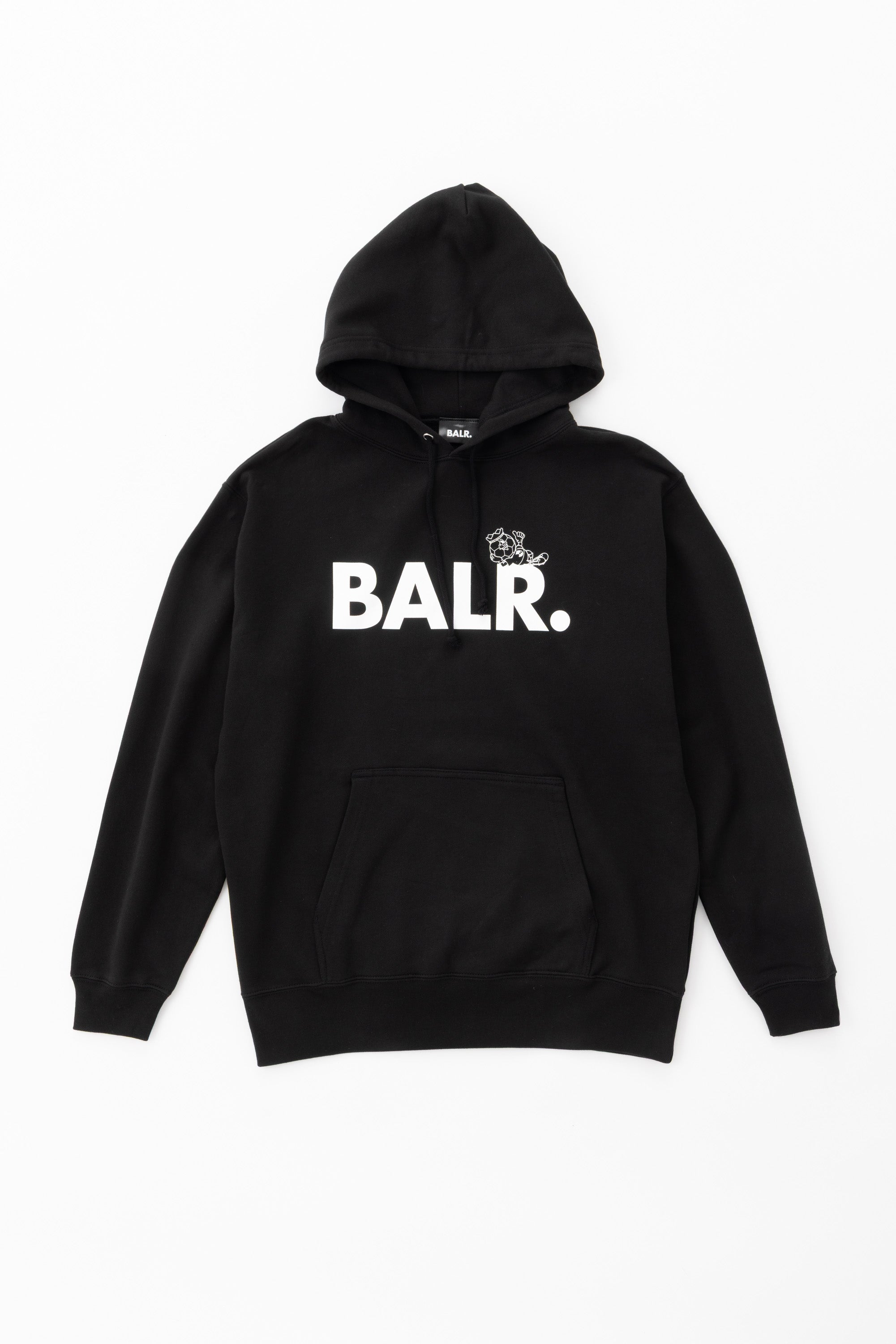 BALR.×J-LEAGUE HOODIE / BLACK