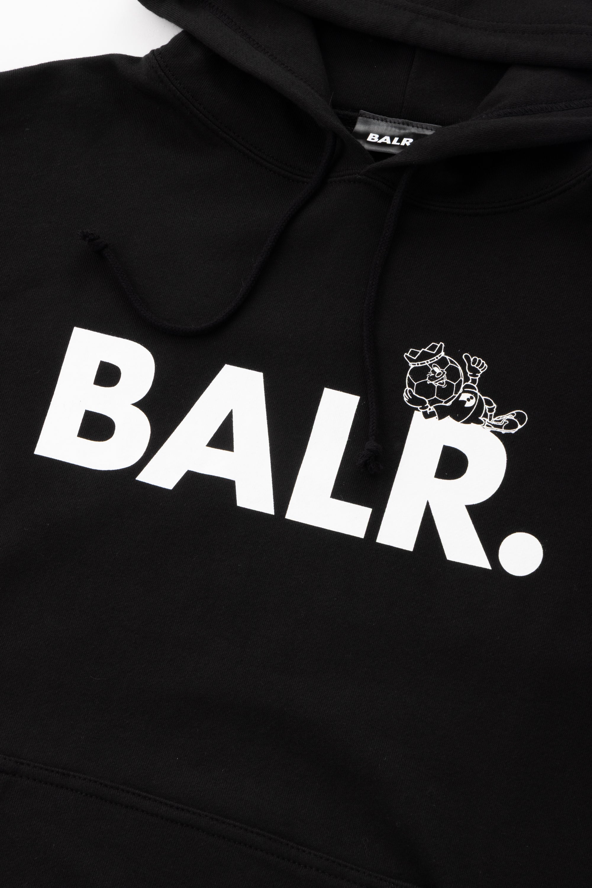 BALR.×J-LEAGUE HOODIE / BLACK