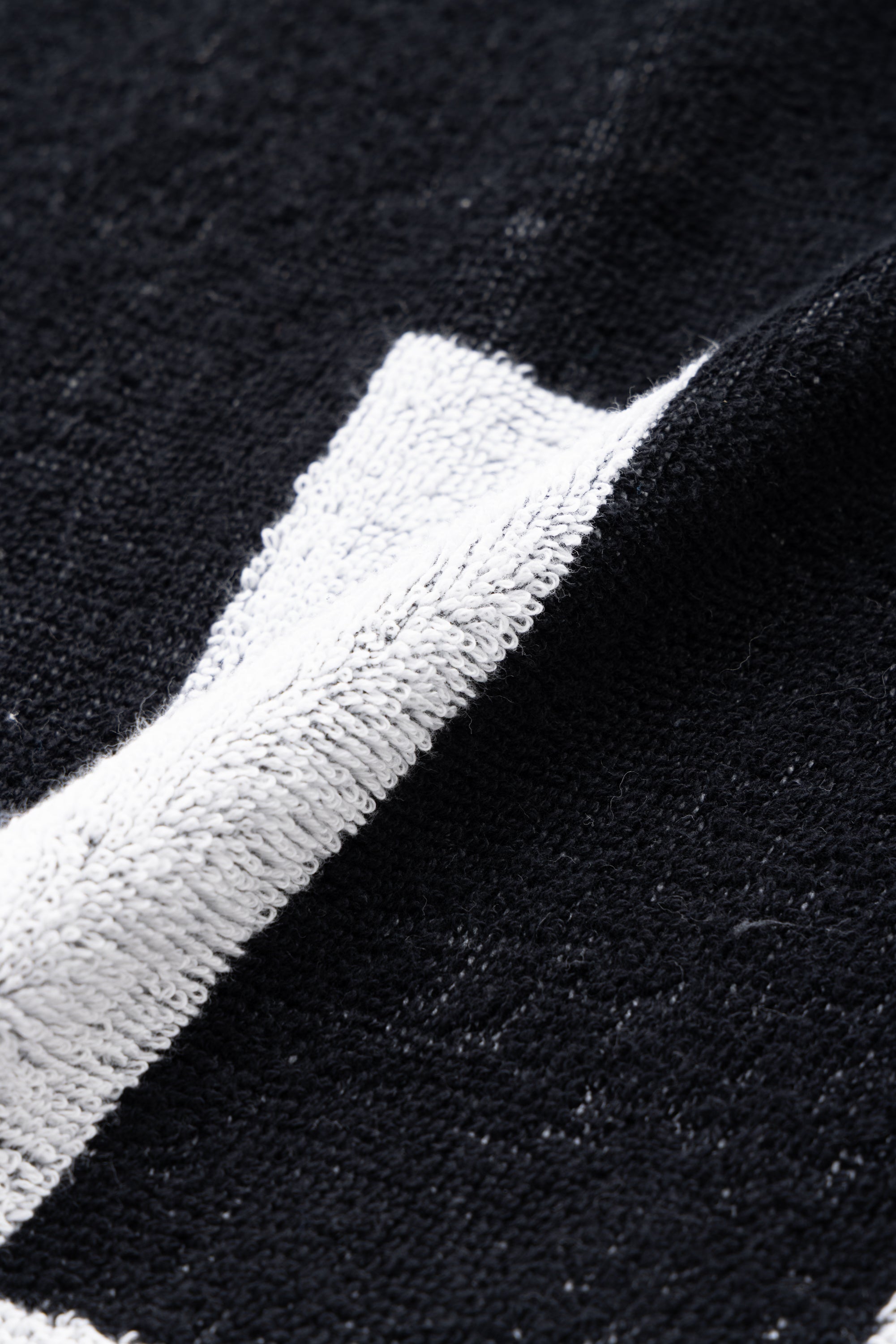 BRAND COTTON TOWEL - Jet Black