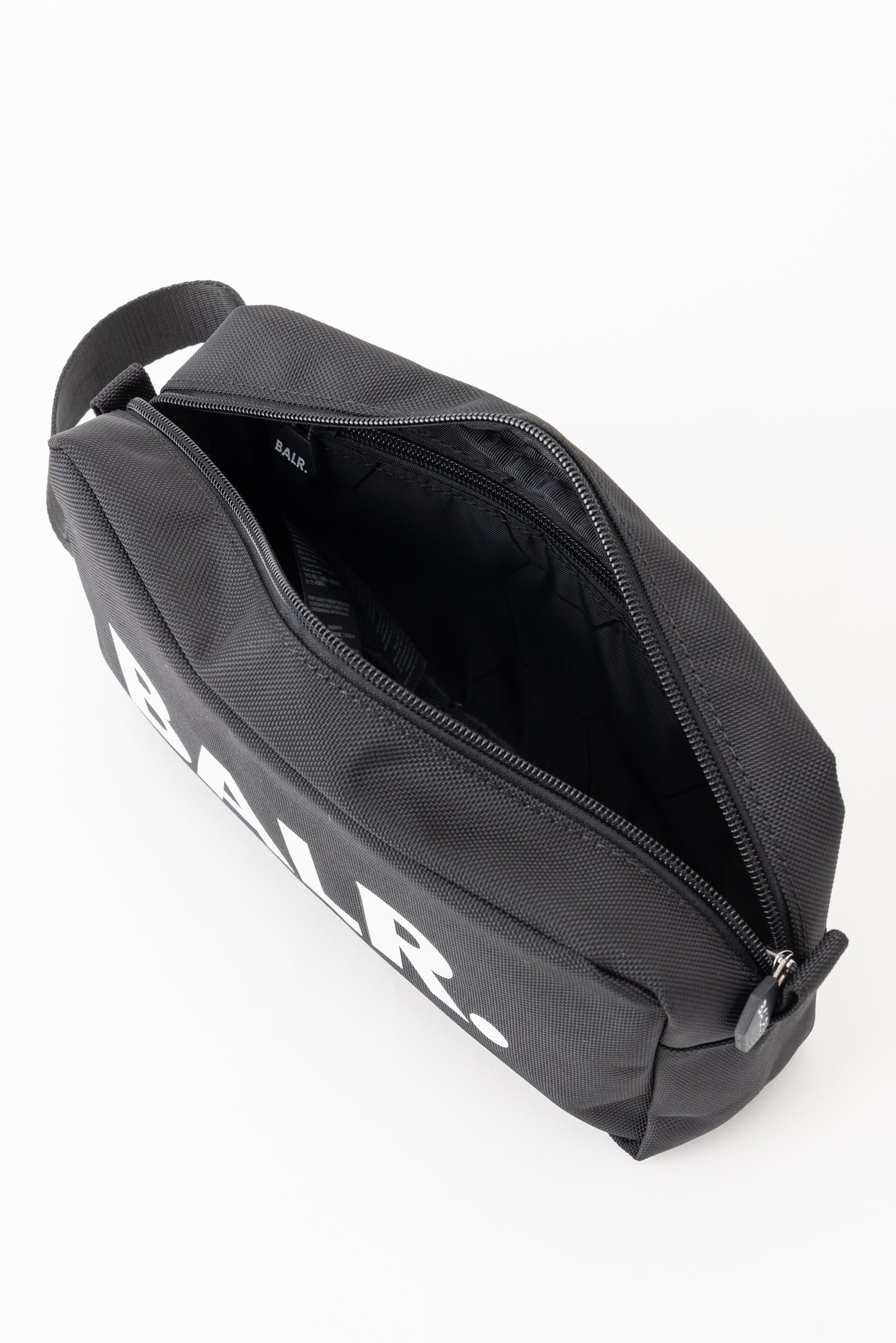 B-Series Toilet Bag - Jet Black / Bright White