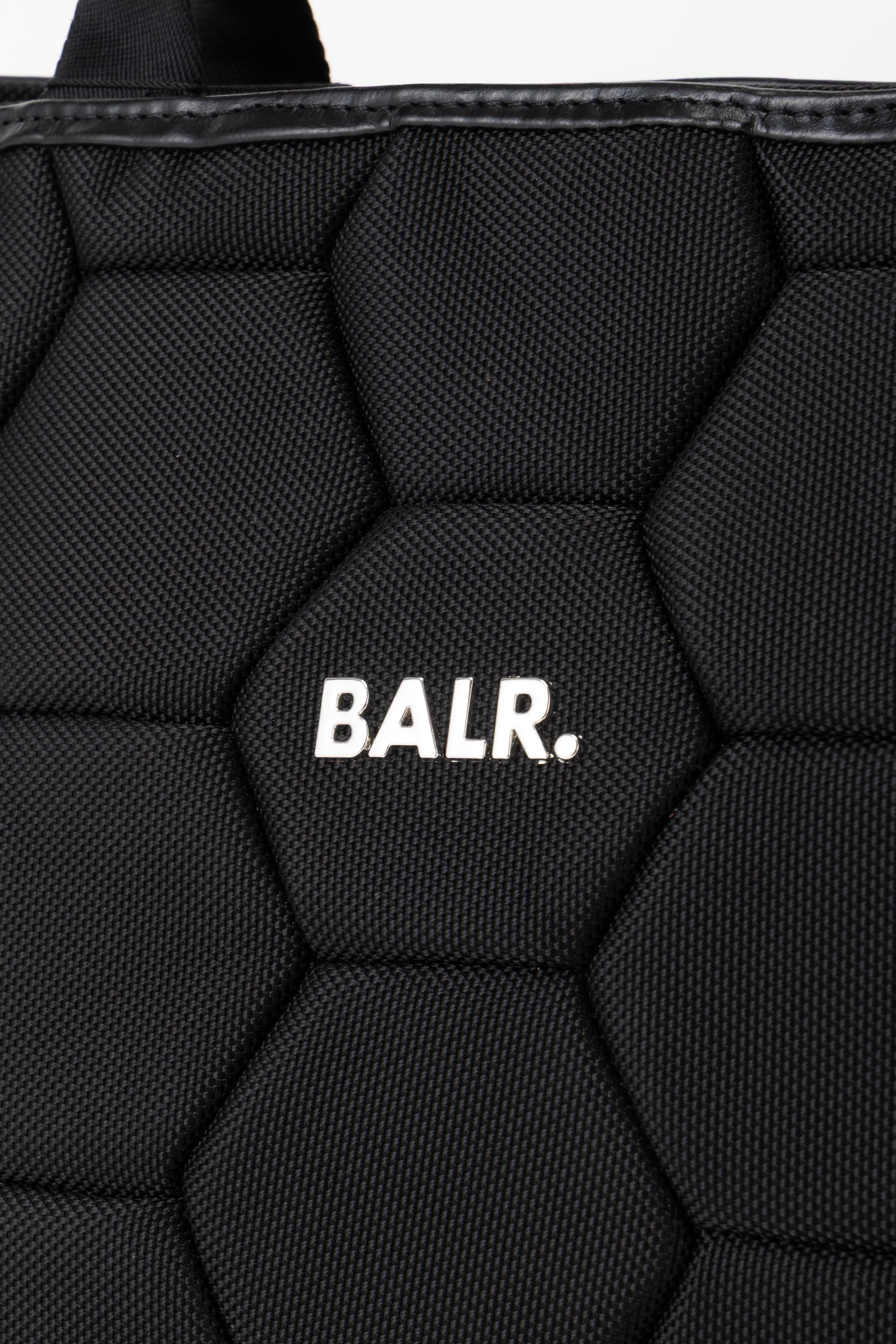 BALR. HEXAGON TOTE BAG - Jet Black