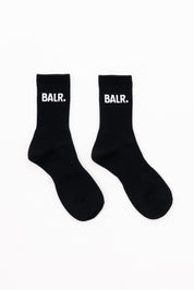 LOGO SHORT SOX-BLACK