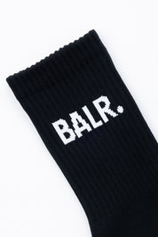 LOGO SHORT SOX-BLACK