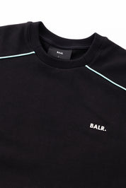 JP Q SERIES T-SHIRT - JET BLACK / T-BLUE