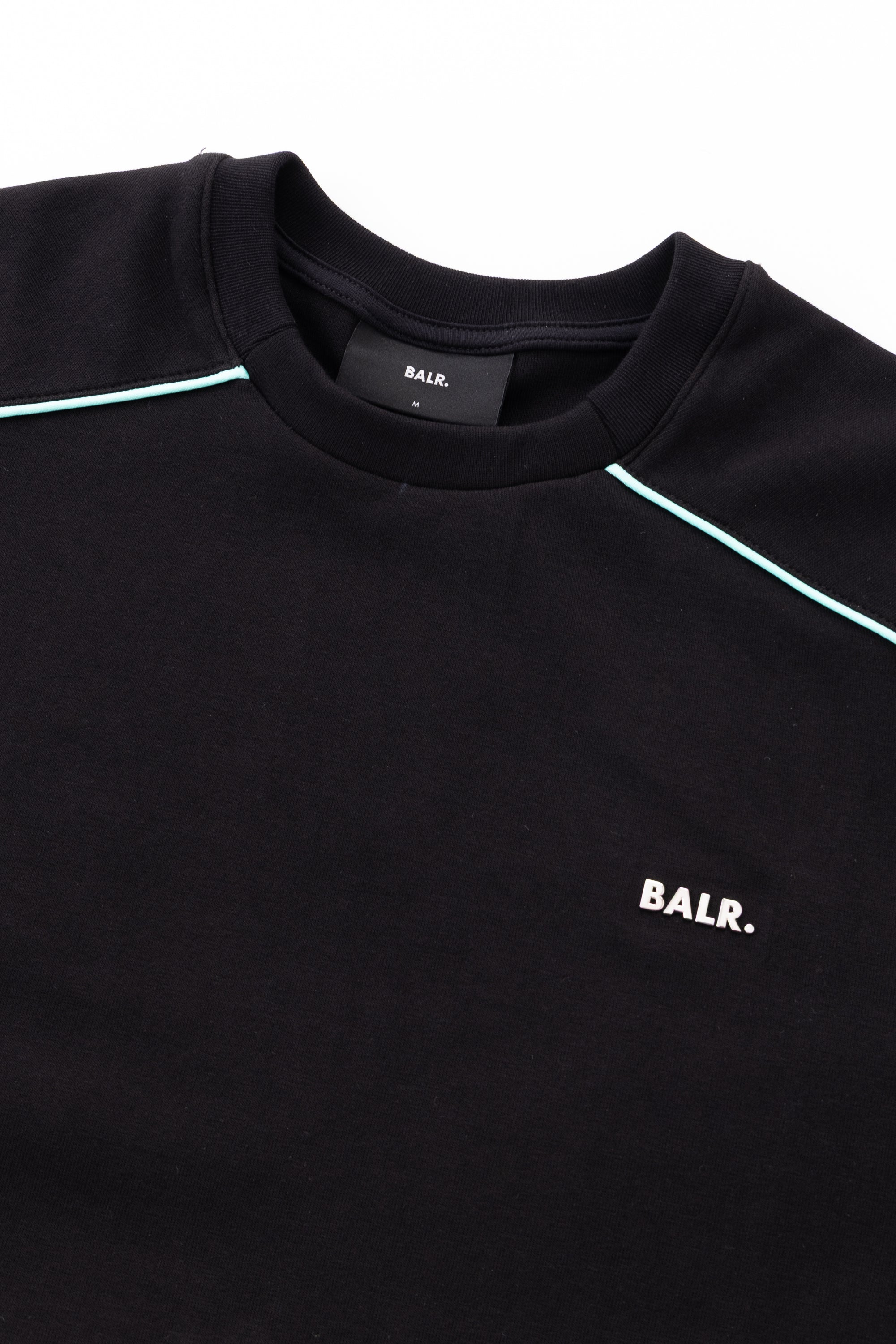 JP Q SERIES T-SHIRT - JET BLACK / T-BLUE