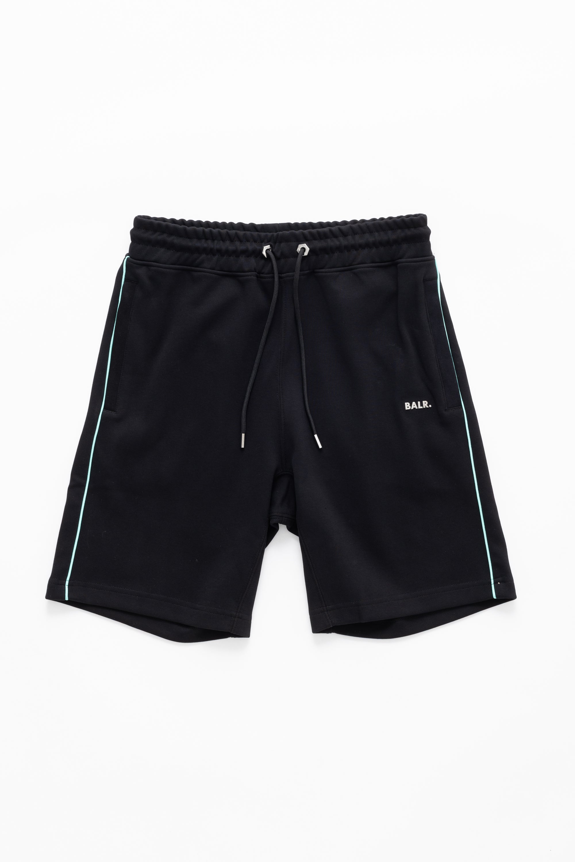JP Q SERIES SHORTS - JET BLACK / T-BLUE