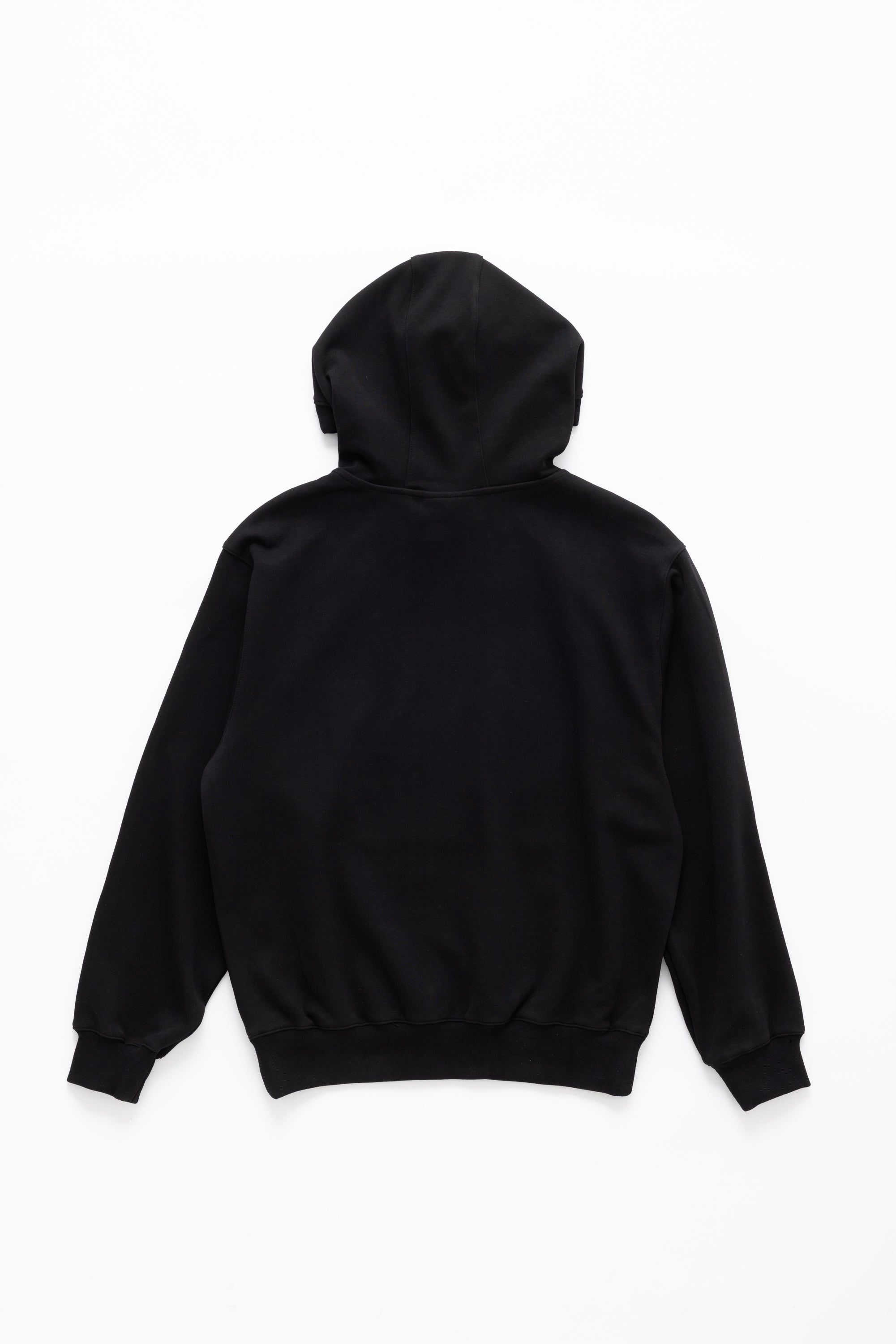 JP Q SERIES HOODIE - JET BLACK / T-BLUE