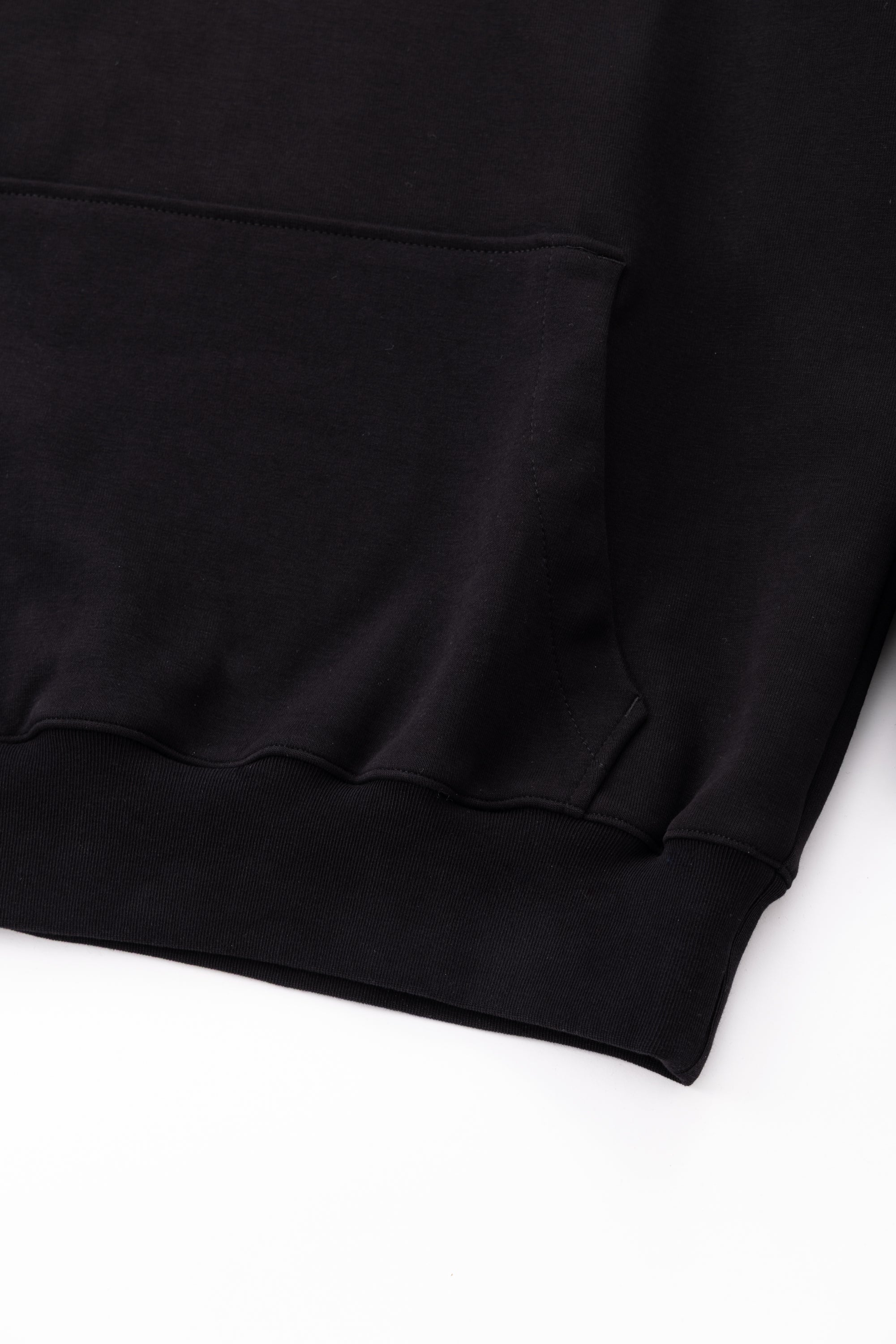 JP Q SERIES HOODIE - JET BLACK / T-BLUE