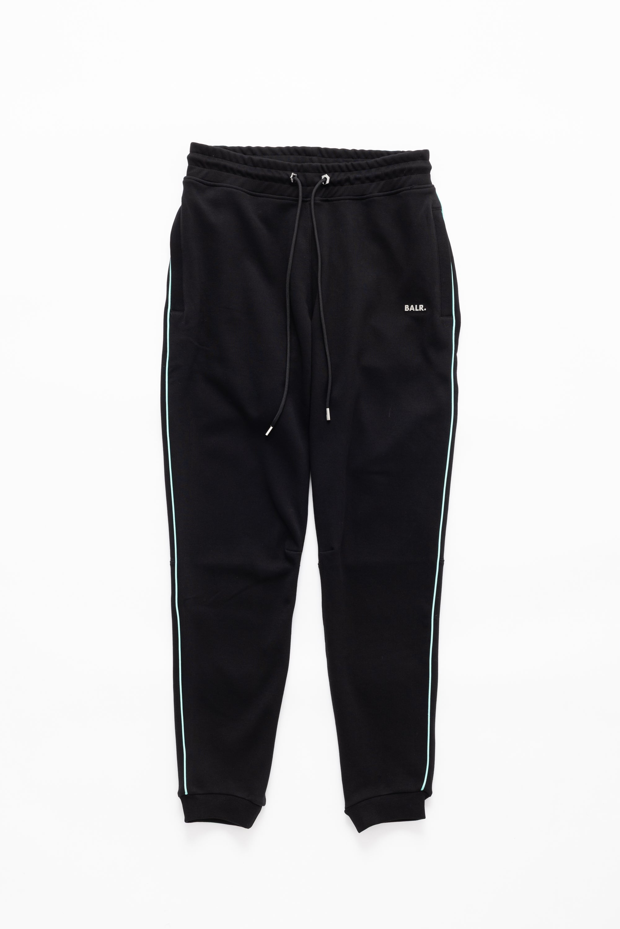 JP Q SERIES JOGGER - JET BLACK / T-BLUE