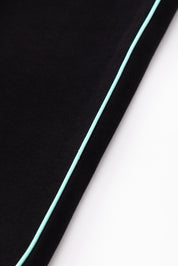 JP Q SERIES JOGGER - JET BLACK / T-BLUE