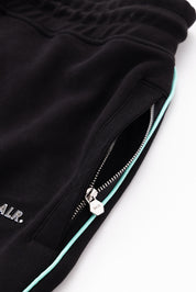 JP Q SERIES JOGGER - JET BLACK / T-BLUE