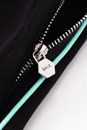 JP Q SERIES JOGGER - JET BLACK / T-BLUE