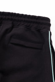 JP Q SERIES JOGGER - JET BLACK / T-BLUE