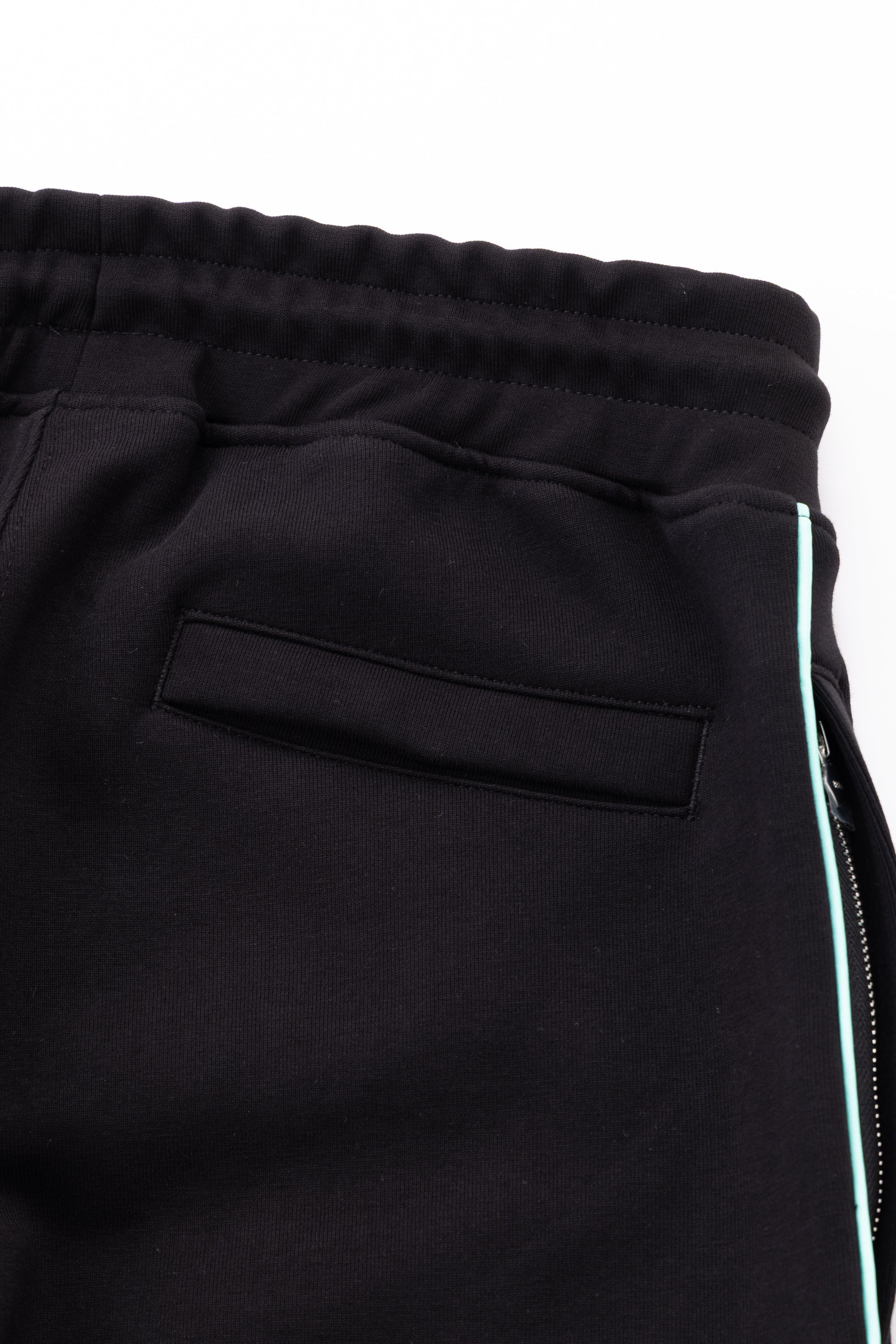 JP Q SERIES JOGGER - JET BLACK / T-BLUE