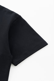 【日本限定】JP LOGO RELAX T-SHIRT - JET BLACK / T-BLUE