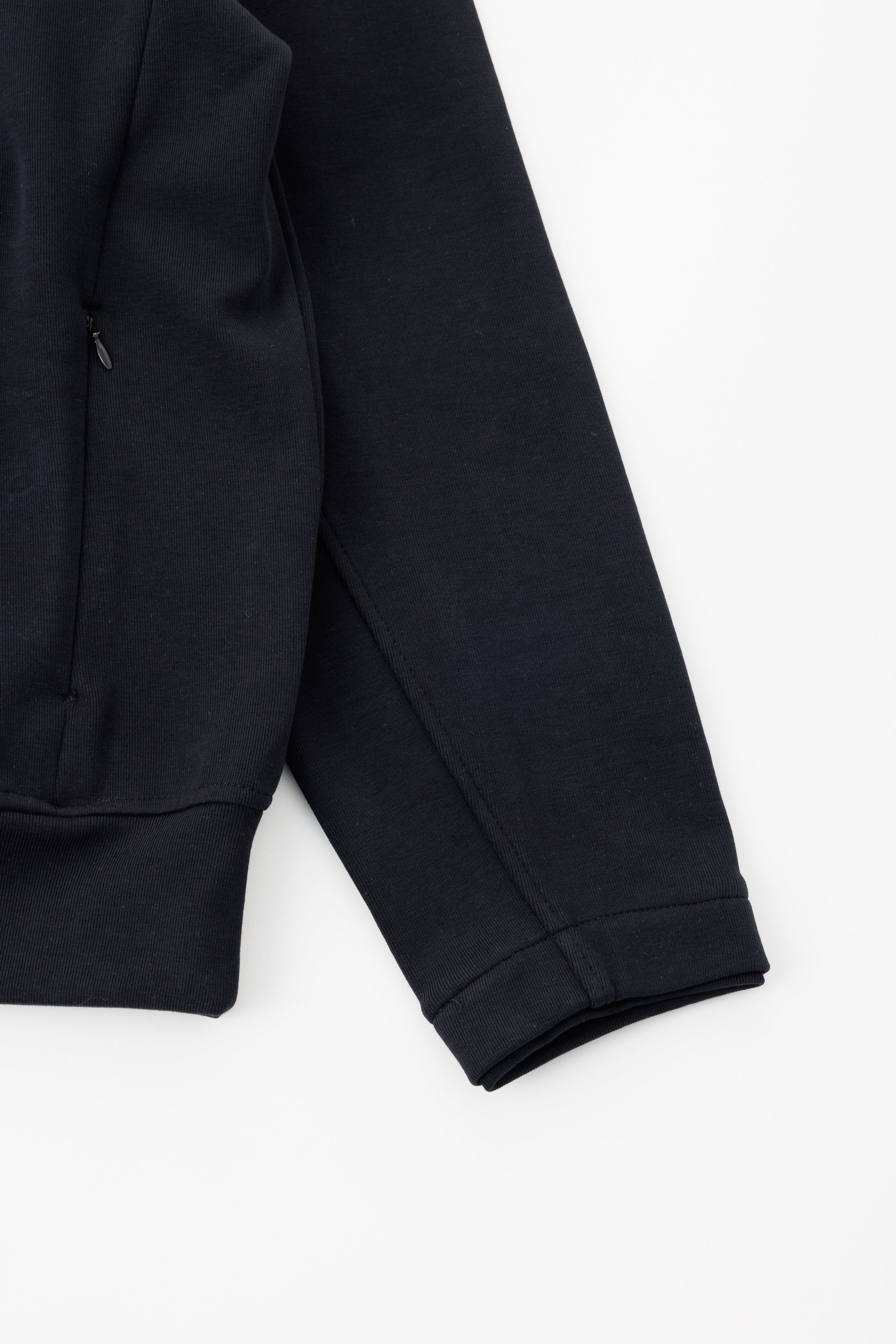 【日本限定】JP  Q SERIES PANEL HOODIE - JET BLACK