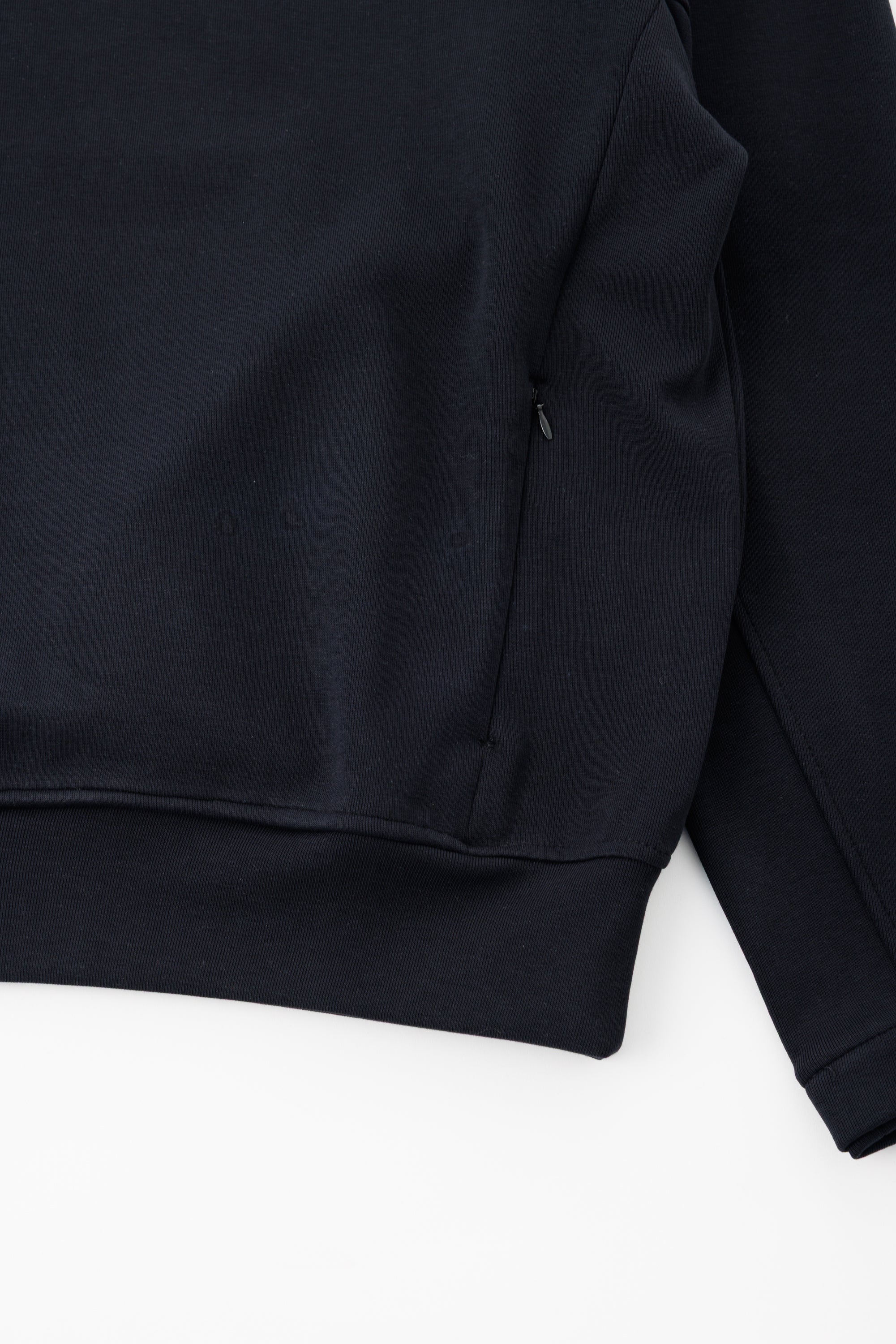 【日本限定】JP  Q SERIES PANEL HOODIE - JET BLACK