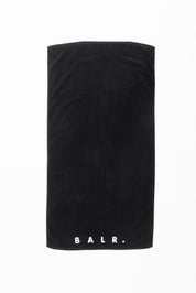 BALR. BATH TOWEL- BLACK
