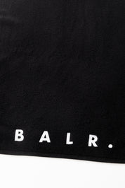 BALR. BATH TOWEL- BLACK