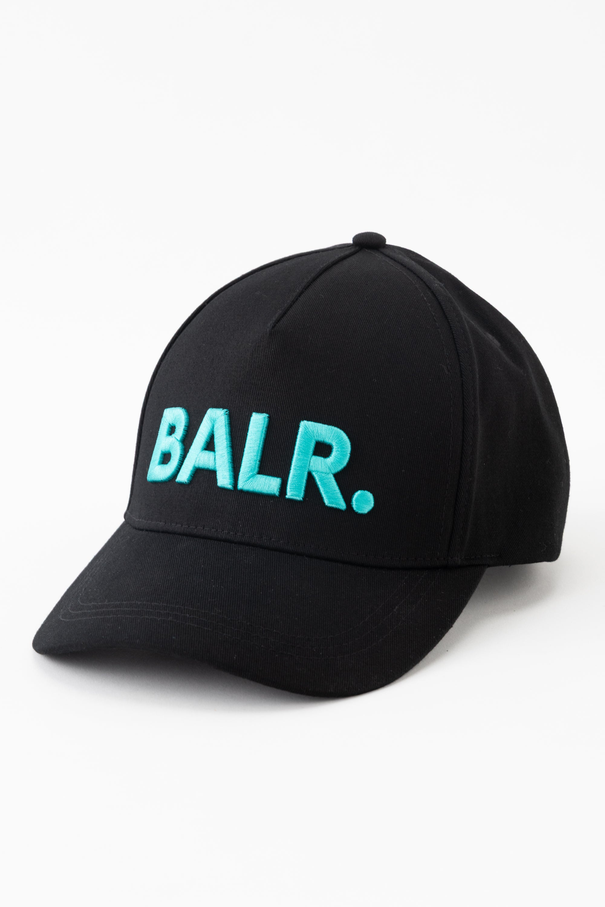 【日本限定】JP BRAND COTTON CAP - JET BLACK/TURQUOISE BLUE