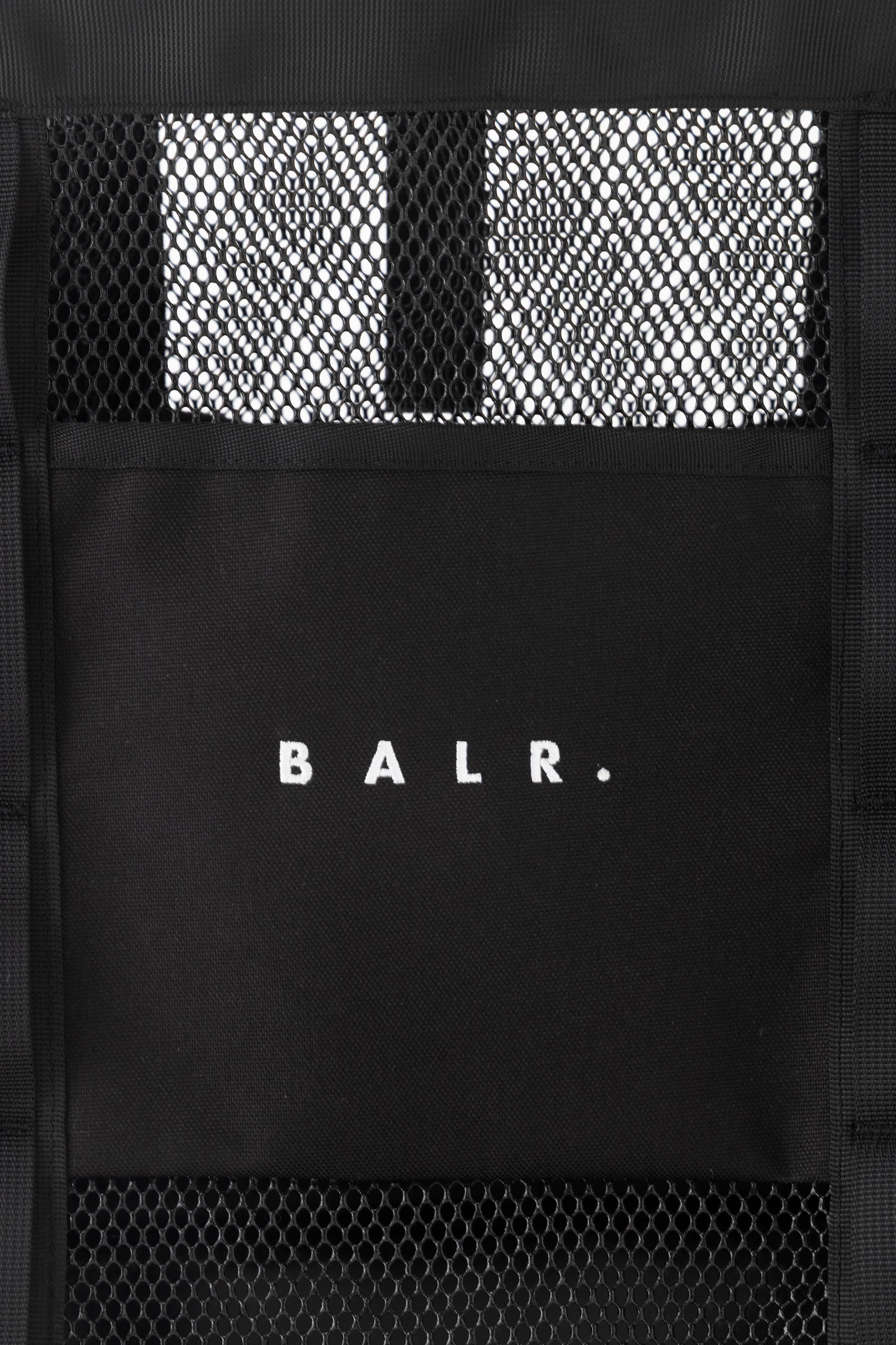 BALR. MESH TOTE- BLACK