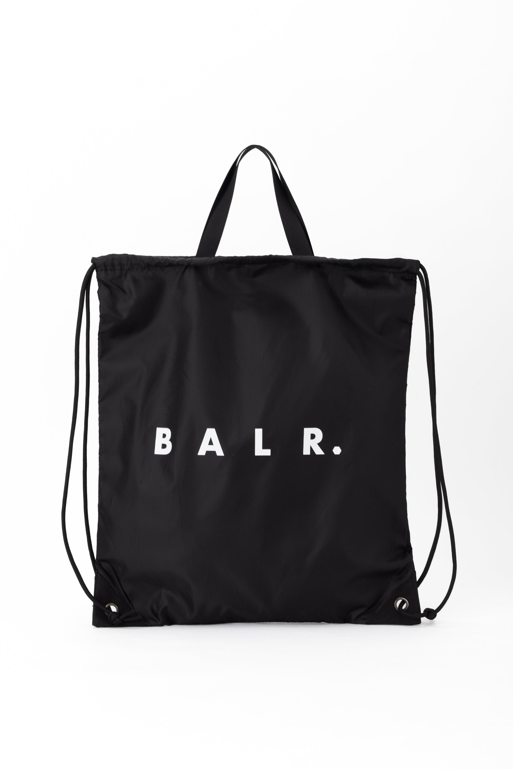 BRAND LAUNDRY BAG - BLACK