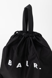 BRAND LAUNDRY BAG - BLACK
