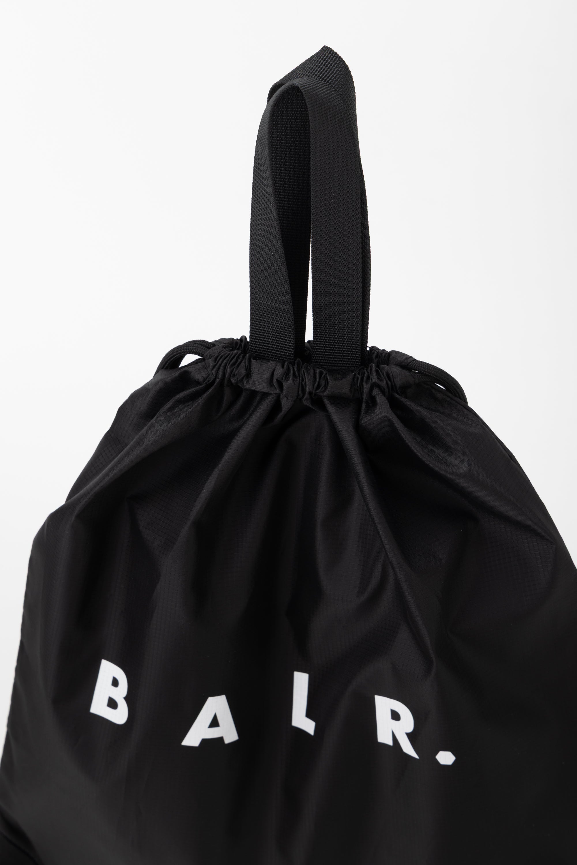 BRAND LAUNDRY BAG - BLACK