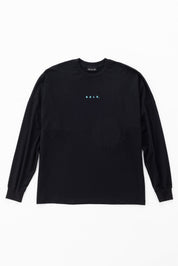 【日本限定】BIG LOGO RELAX L/S TEE - BLACK  / T-BLUE