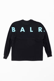 【日本限定】BIG LOGO RELAX L/S TEE - BLACK  / T-BLUE