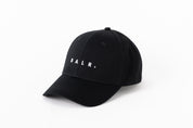 【日本限定】JP SMALL LOGO COTTON CAP - BLACK / WHITE