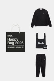 【12/31pm18:00まで早期割引】Q-SERIES クルーネック福袋-BLACK