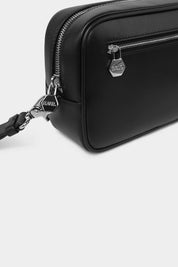 BT LEATHER MEN CLUTCH BLACK