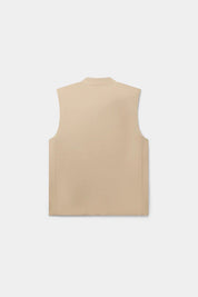 BALRXI REGULAR FIT GILET-Irish Cream