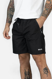 BALR. CLASSIC SWIM SHORTS JET BLACK