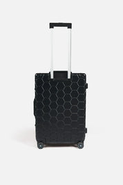 ROMEO EMBOSSED HEXAGON SUITCASE S size