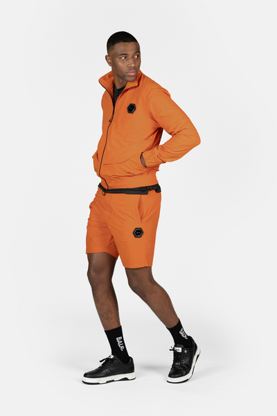 HEXLINE REGULAR FIT CARGO SHORTS ORANGE