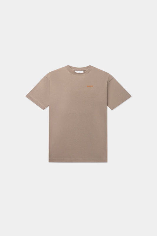 GAME OF THE GODS BOX FIT T-SHIRT WARM TAUPE