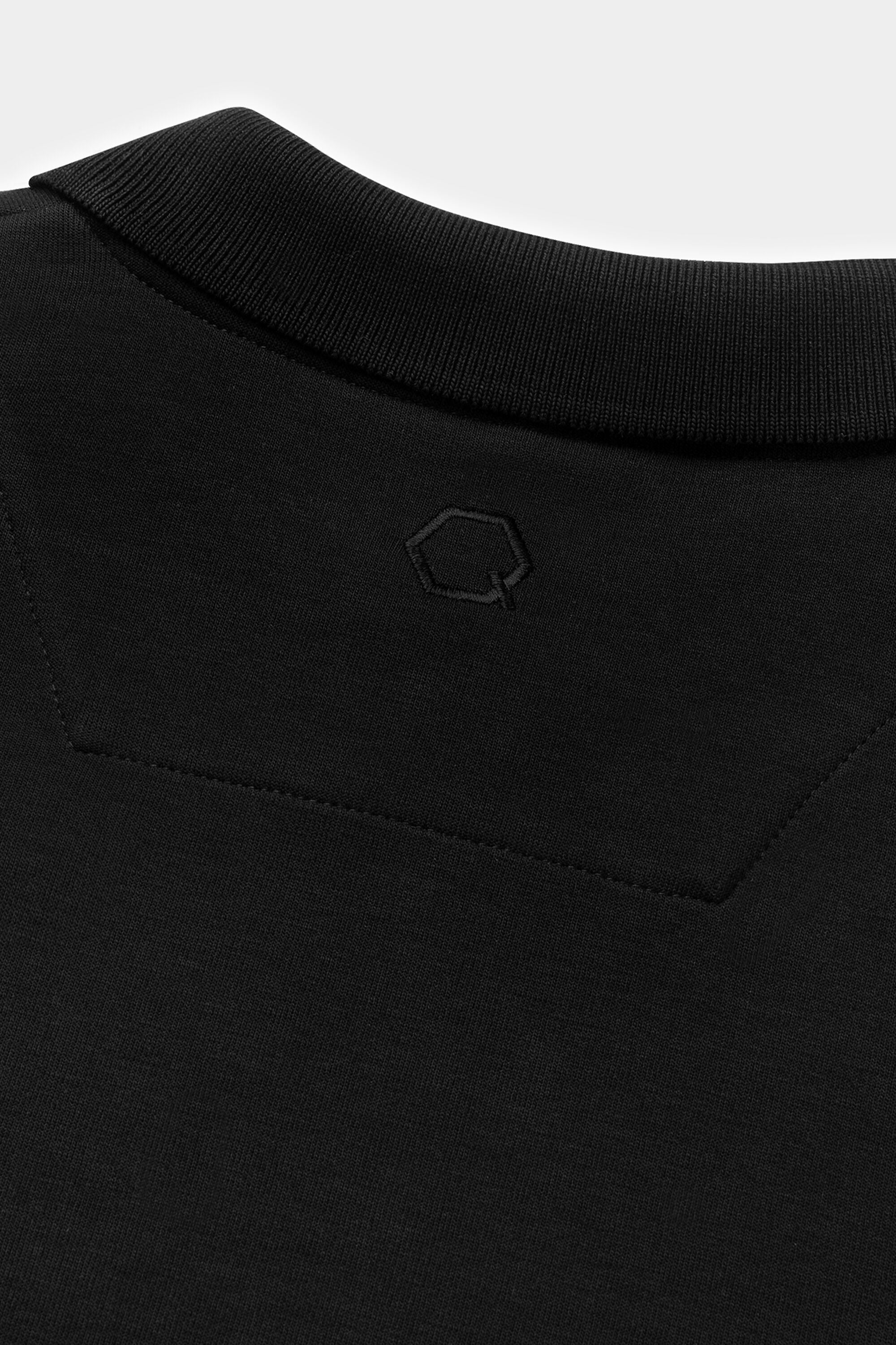 Q-SERIES REGULAR FIT POLO SHIRT JET BLACK