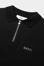 Q-SERIES REGULAR FIT POLO SHIRT JET BLACK