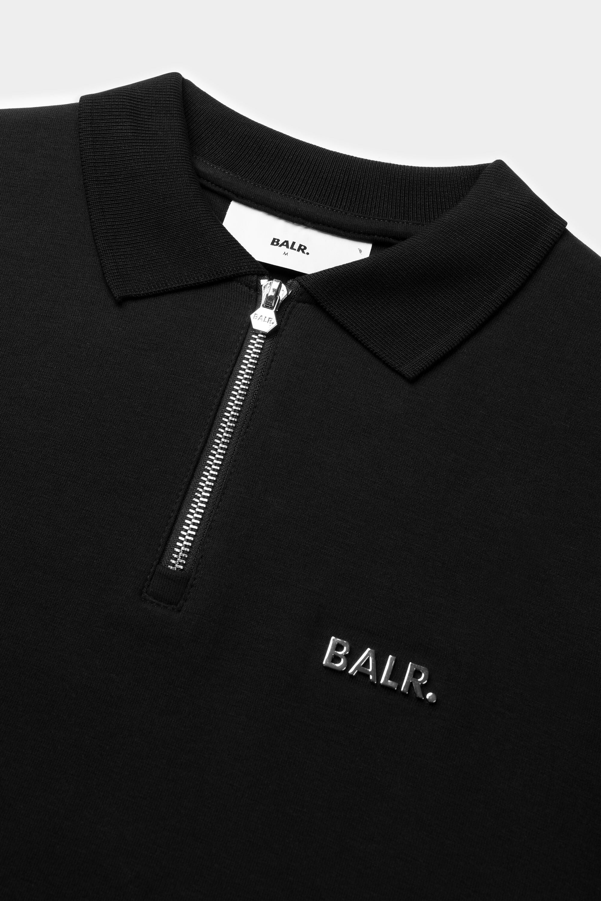 Q-SERIES REGULAR FIT POLO SHIRT JET BLACK