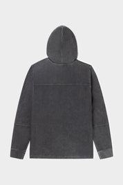 【残りSのみ】D13 STRAIGHT WASHED HOODIE WASHED BLACK