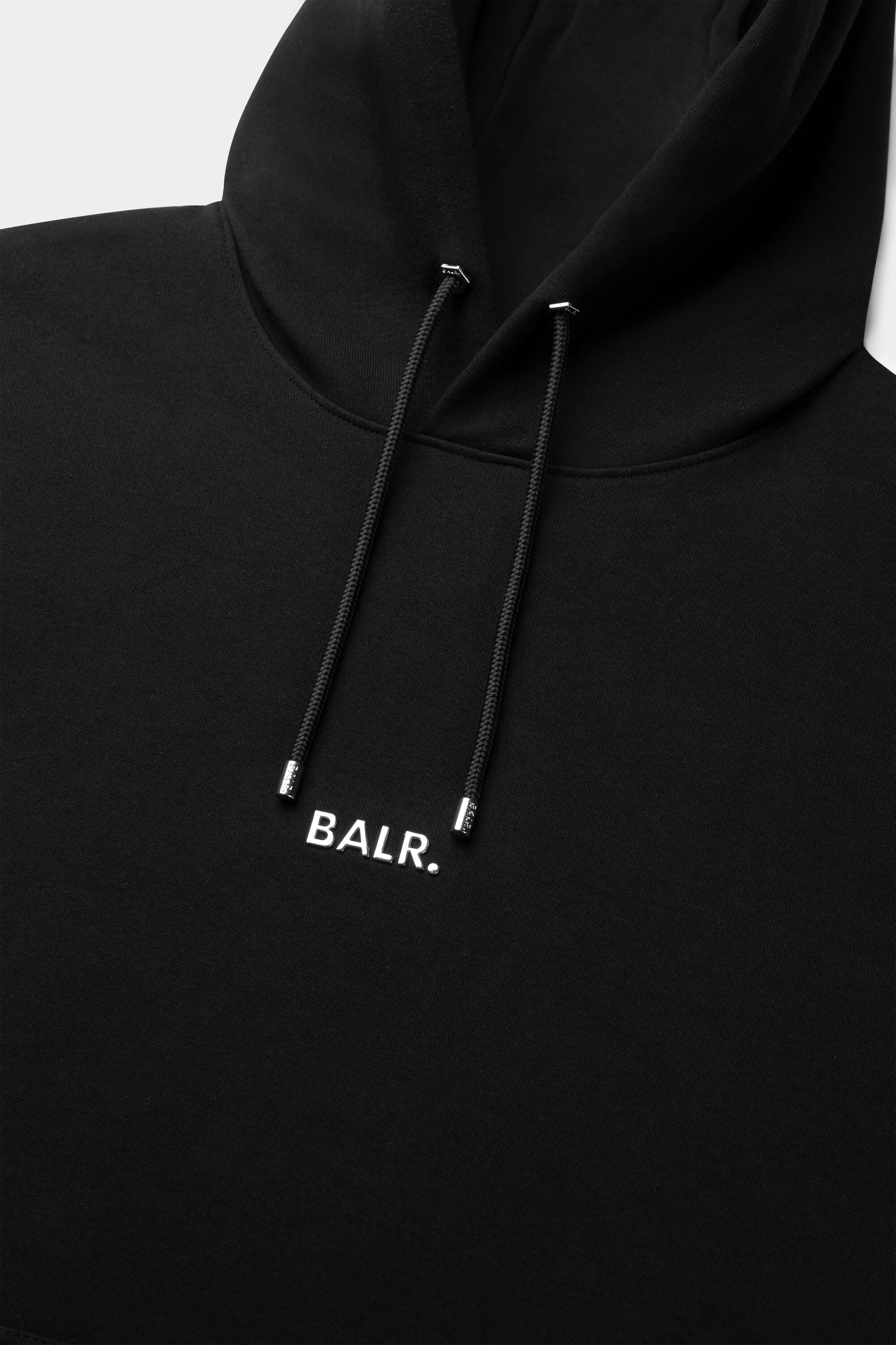 Q-SERIES REGULAR FIT HOODIE JET BLACK
