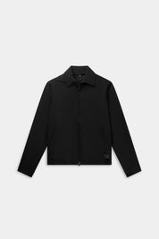 BALRXI REGULAR FIT STRETCH BOMBER JACKET JET BLACK