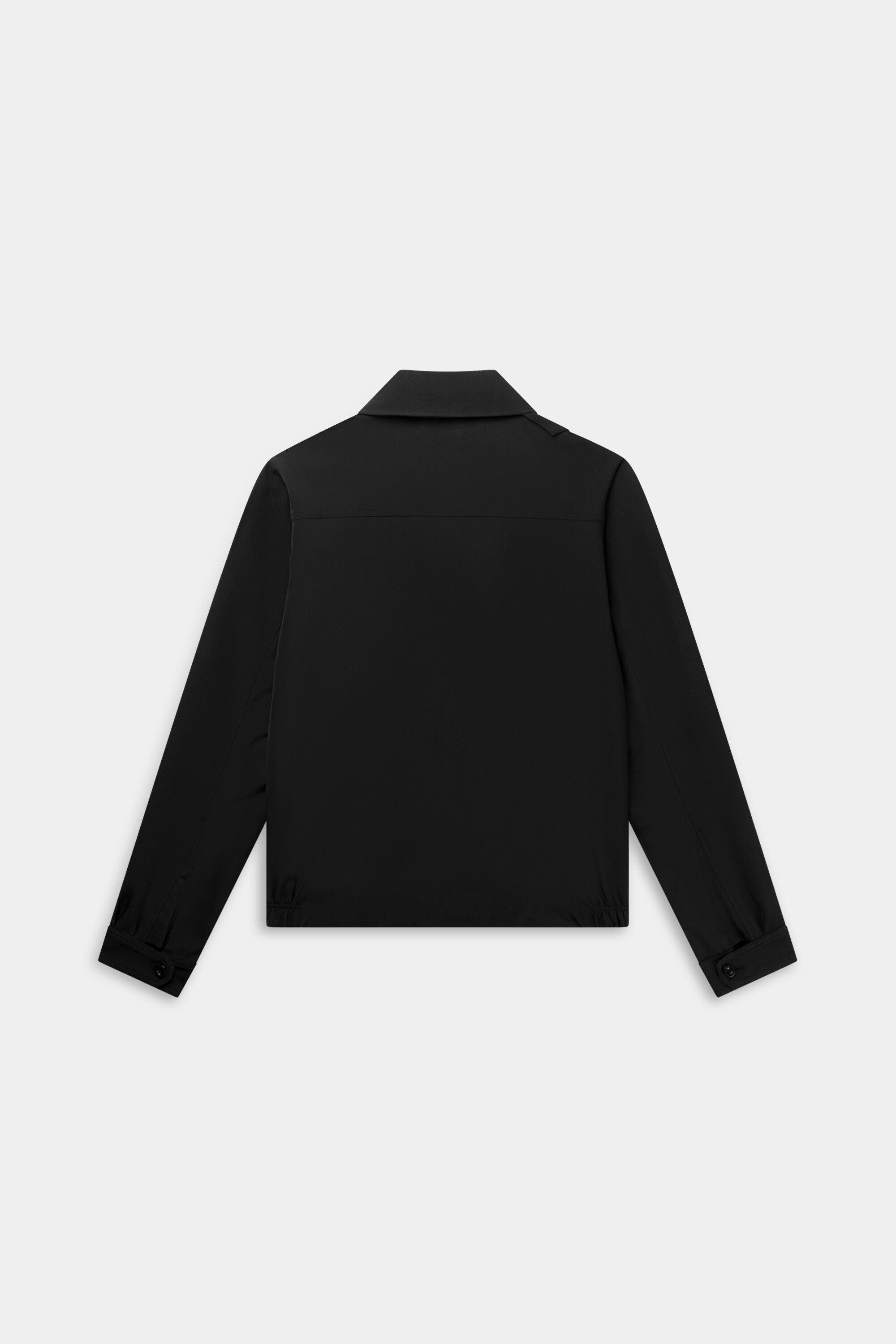 BALRXI REGULAR FIT STRETCH BOMBER JACKET JET BLACK