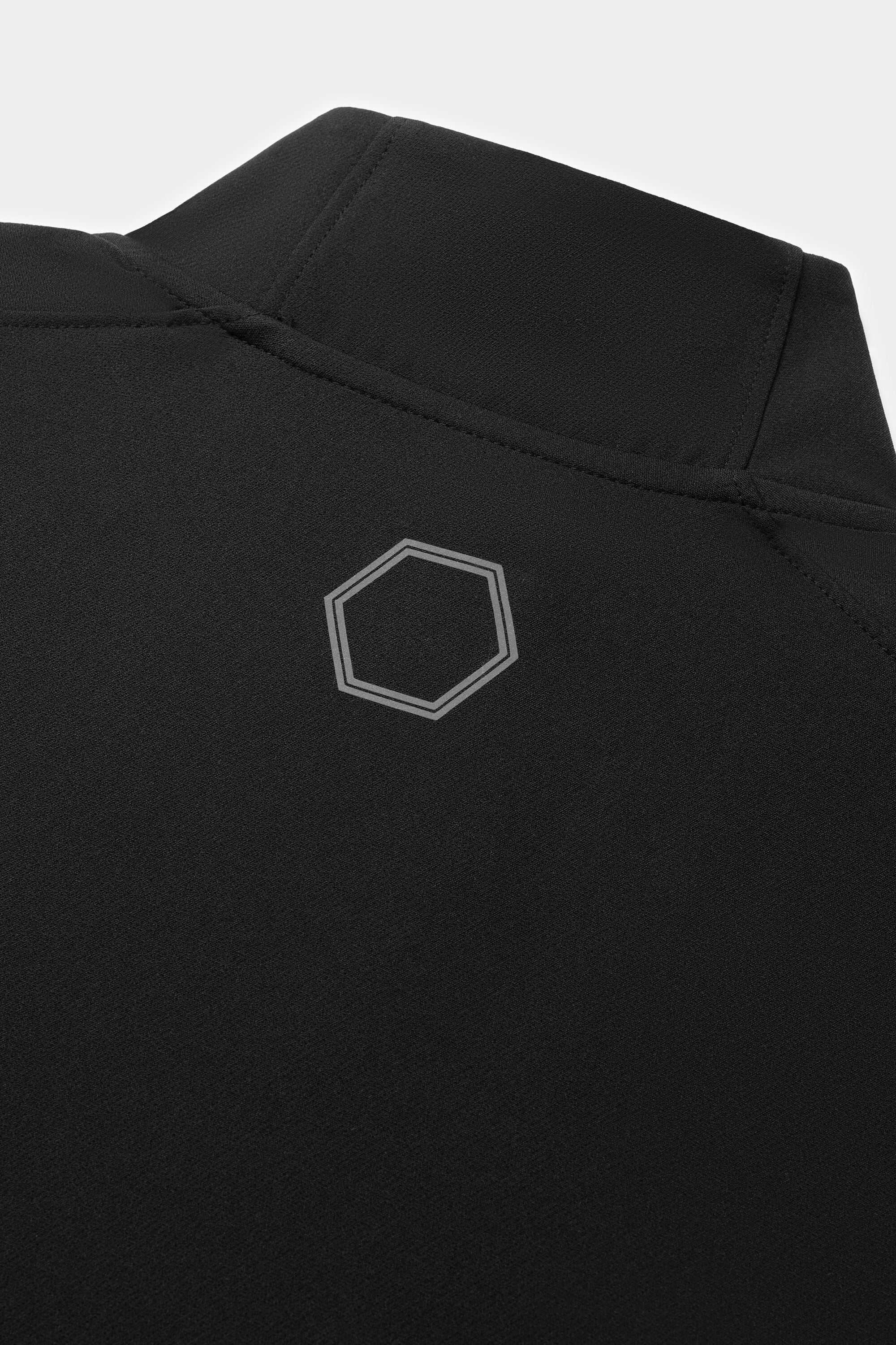 【残りMのみ】ATHLETIC SLIM FIT TRACK JACKET JET BLACK