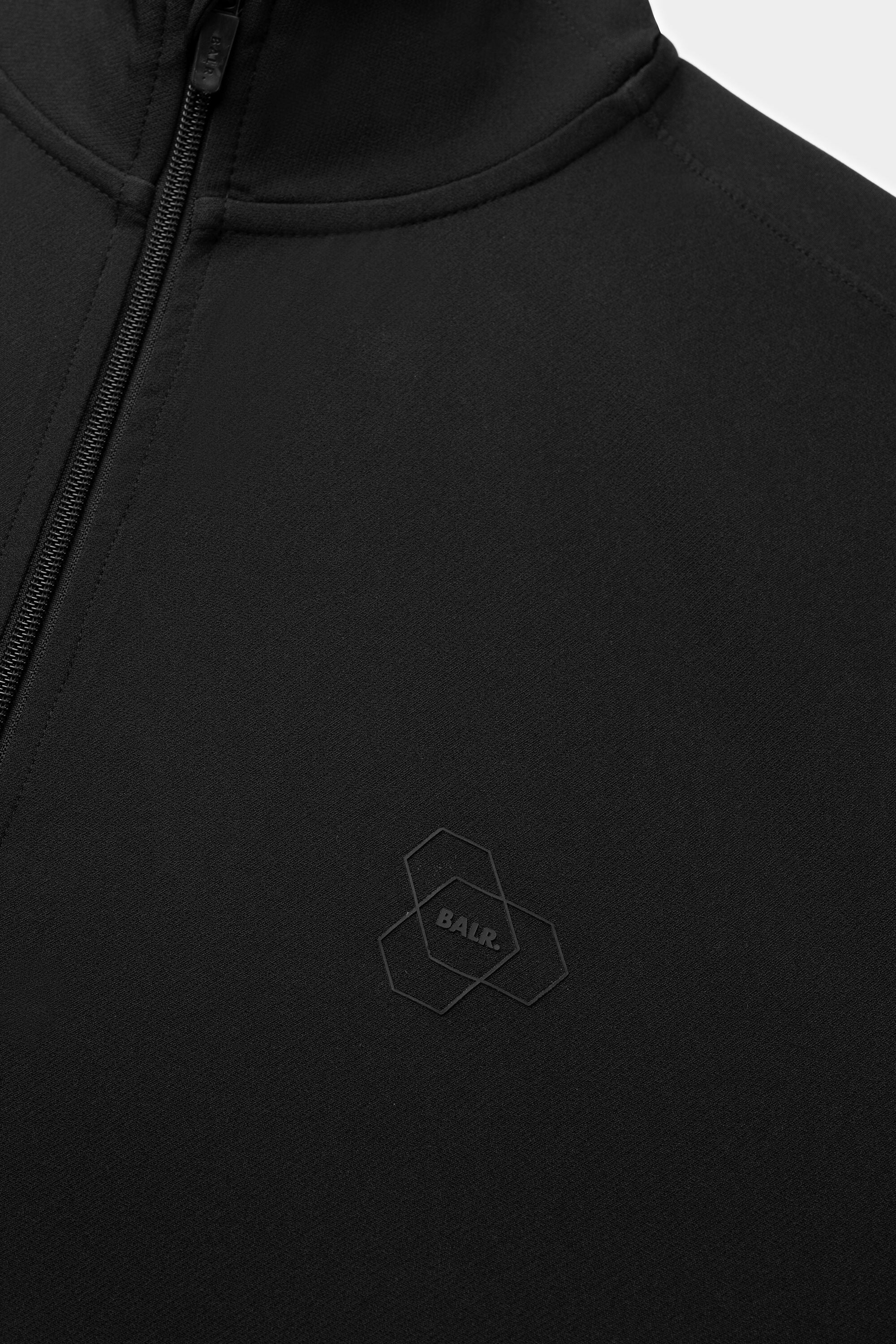 【残りMのみ】ATHLETIC SLIM FIT TRACK JACKET JET BLACK