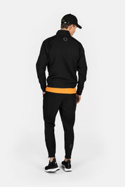 【残りMのみ】ATHLETIC SLIM FIT TRACK JACKET JET BLACK