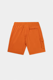 HEXLINE REGULAR FIT CARGO SHORTS ORANGE